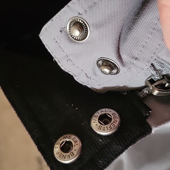 SESSION'S Women's Snow Ski Pants Grey XS Recco Reflective WARM adjustable zipper - Picture 8 of 12